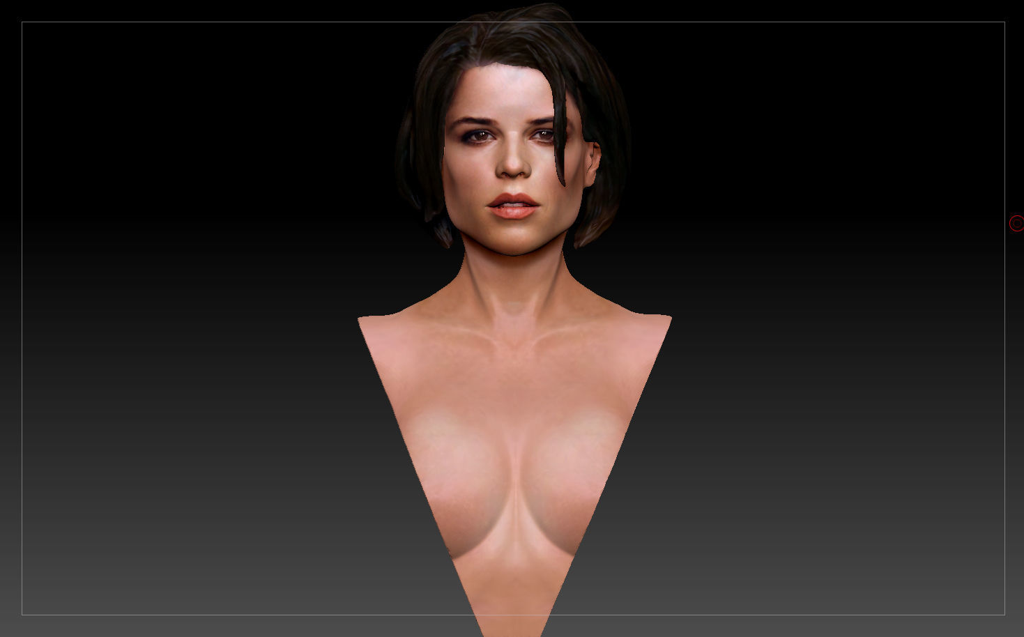 Neve Campbell as Sidney Prescott from Scream 1 2 3 4 textured 3D print model_23