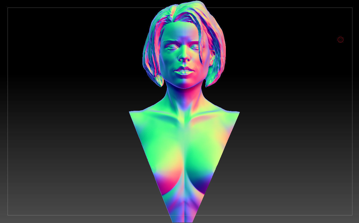 Neve Campbell as Sidney Prescott from Scream 1 2 3 4 textured 3D print model_14