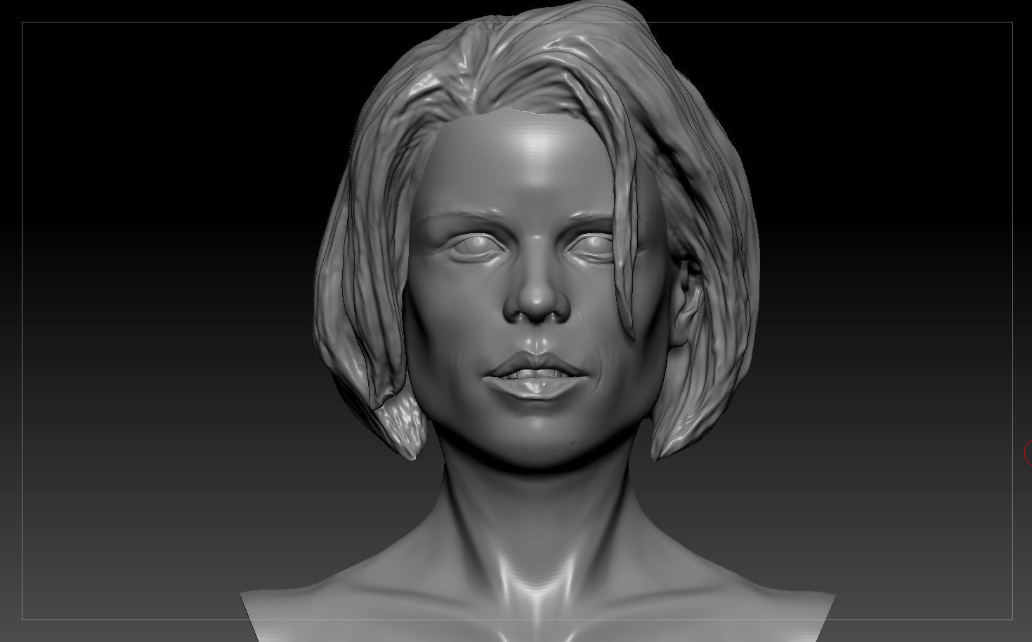 Neve Campbell as Sidney Prescott from Scream 1 2 3 4 textured 3D print model_20