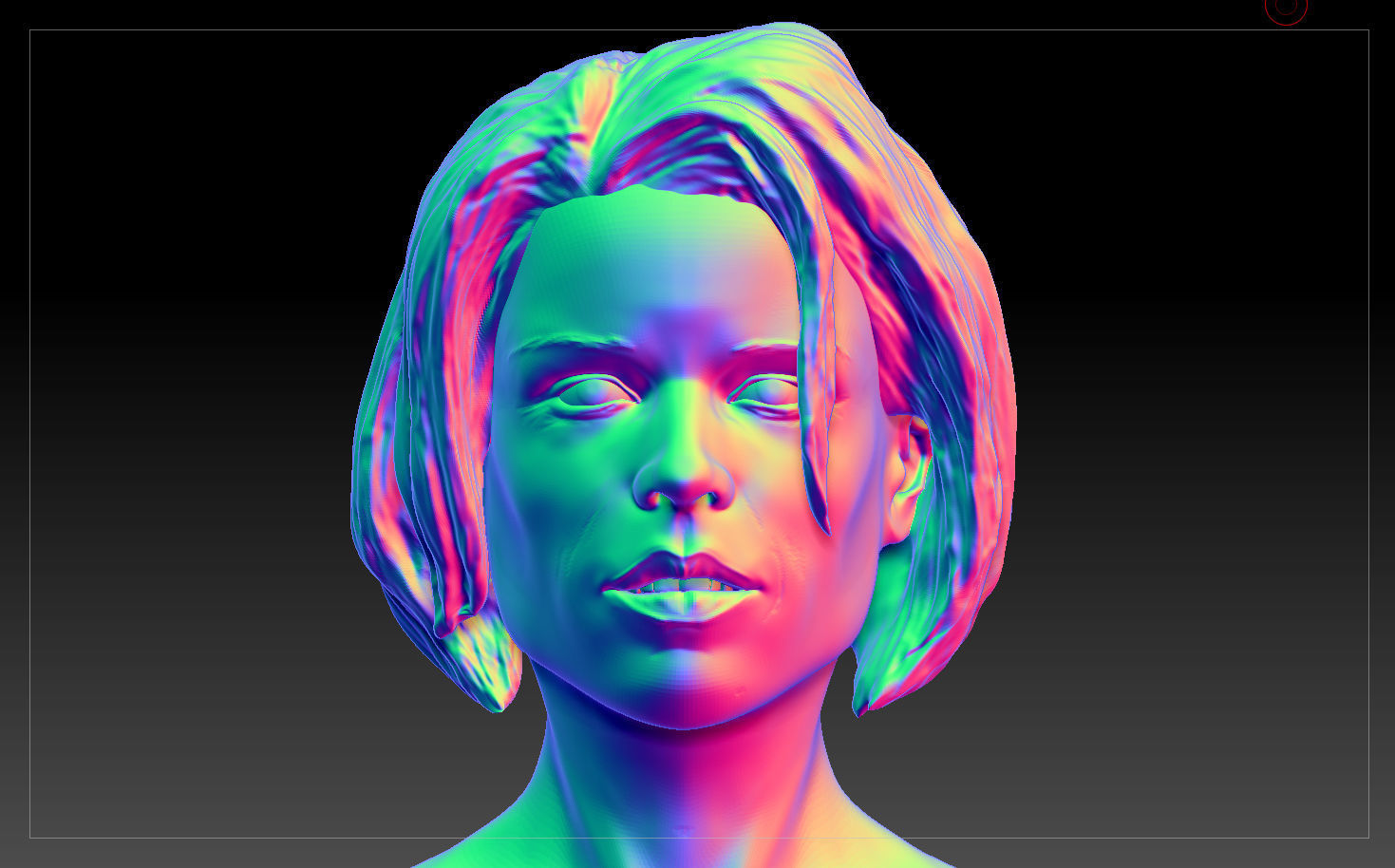 Neve Campbell as Sidney Prescott from Scream 1 2 3 4 textured 3D print model_12