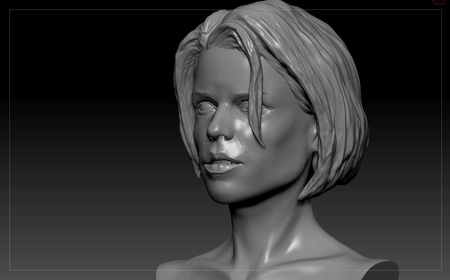 Neve Campbell as Sidney Prescott from Scream 1 2 3 4 textured 3D print model_19