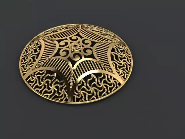 trukish pendent Free 3D print model