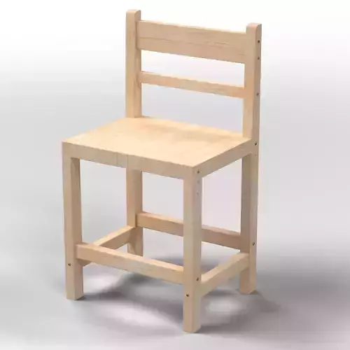 Wooden Kids Chair