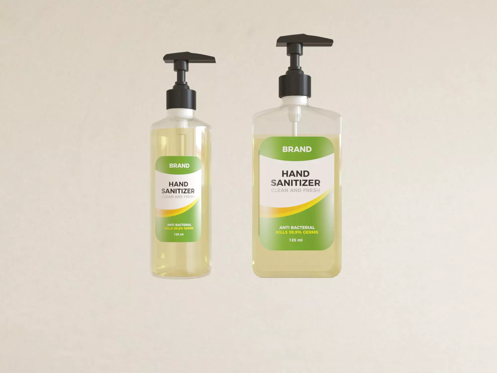 Hand Sanitizers Free 3D model