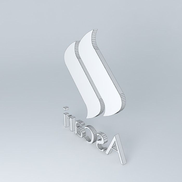 Ascari Logo Free 3D model_3