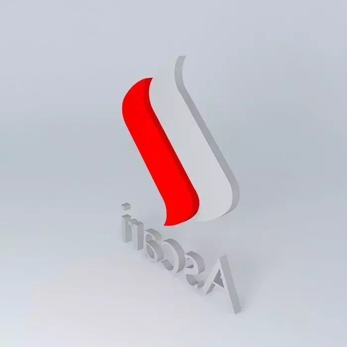 Ascari Logo Free 3D model_0