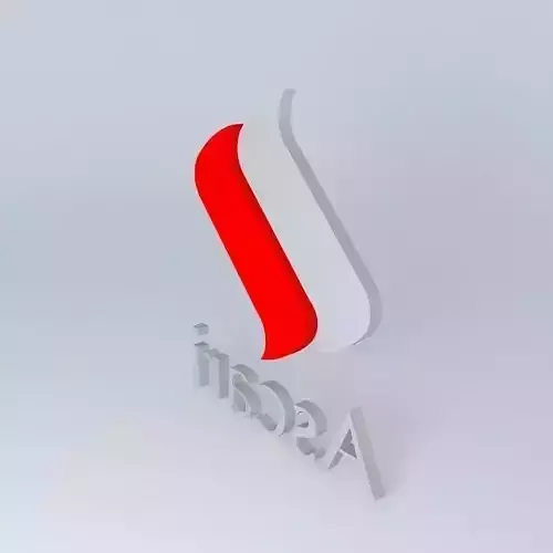 Ascari Logo Free 3D model