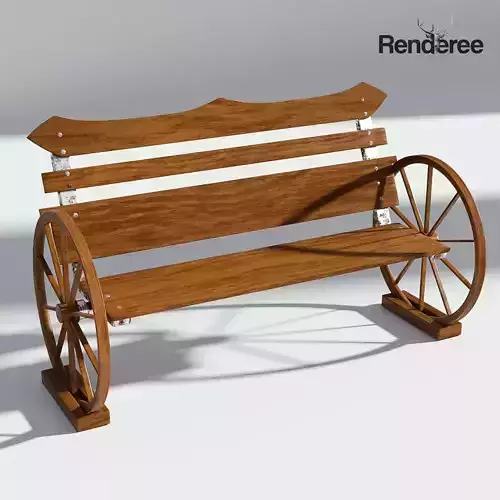 Wooden Garden Bench