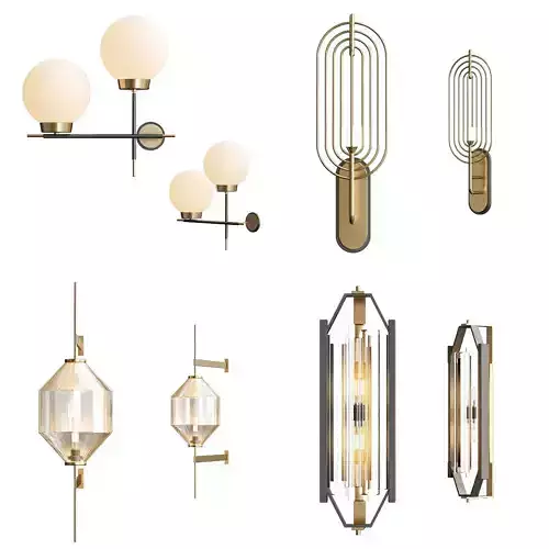 Modern wall sconces