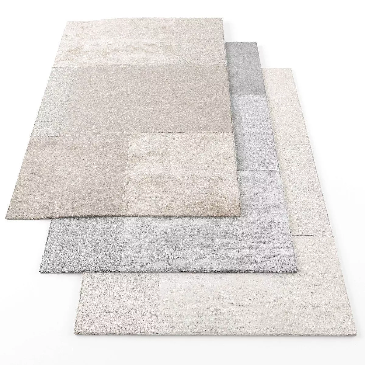 Asiatic tate rugs Low-poly 3D model_0