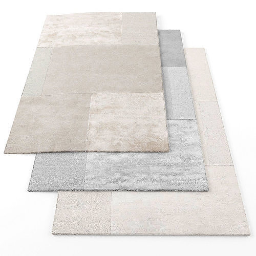 Asiatic tate rugs Low-poly 3D model