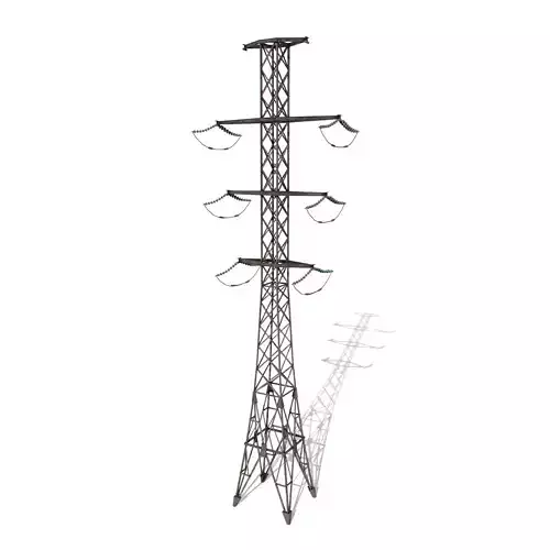 Electricity Pole 13 Weathered