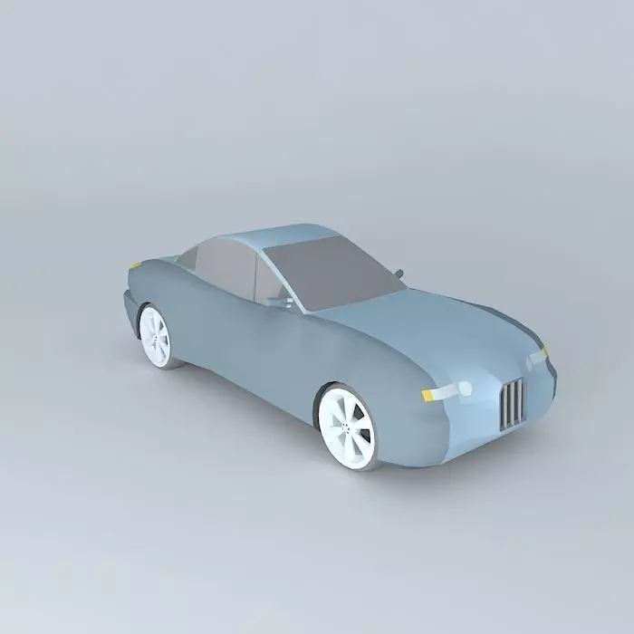 Radical Cyan Free 3D model_0