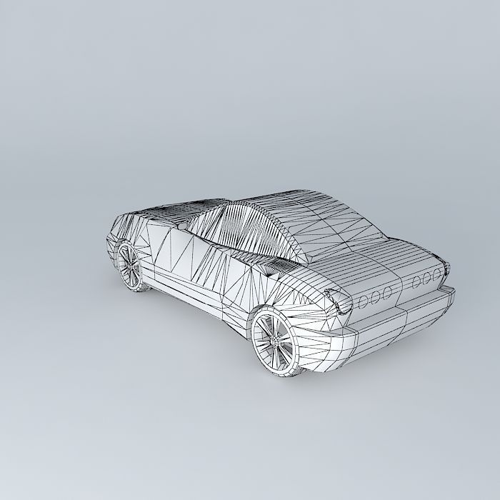 Radical Cyan Free 3D model_4