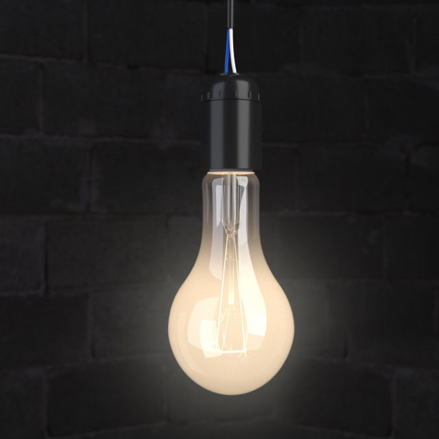 NATURAL JUTE HANGING CHANDELIER 3D model_1