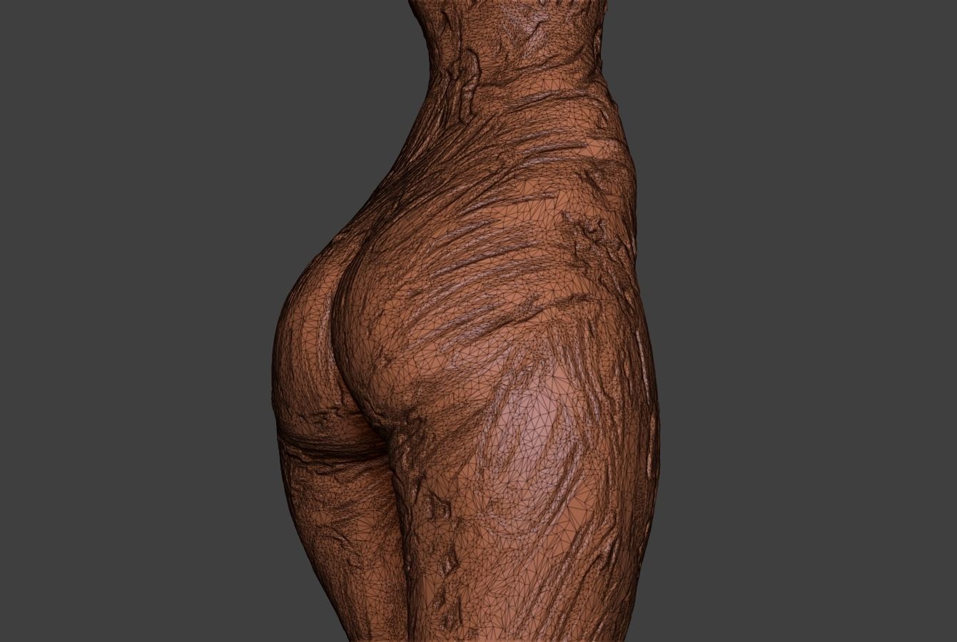 Clay Girl 2 3D print model_16