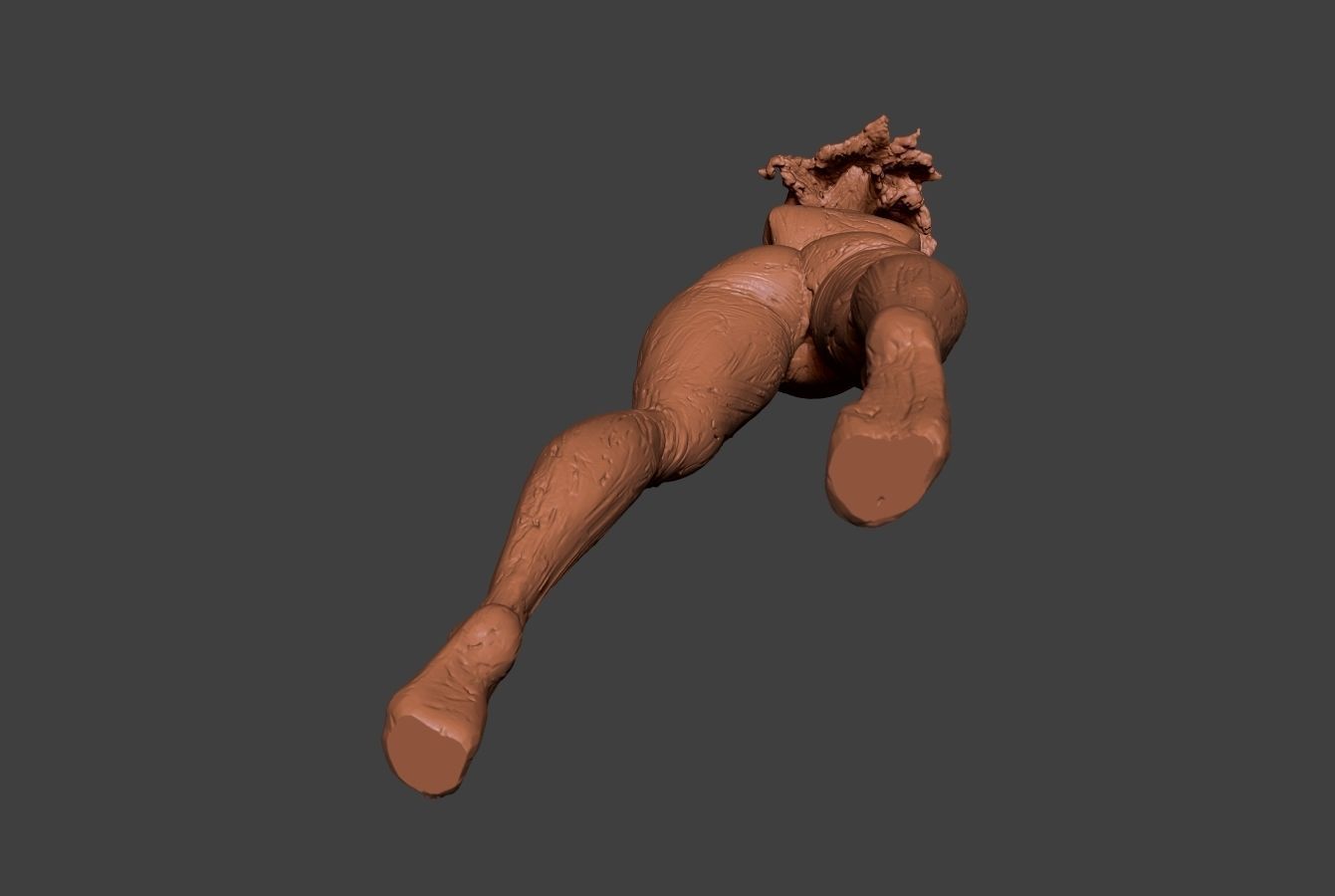 Clay Girl 2 3D print model_14