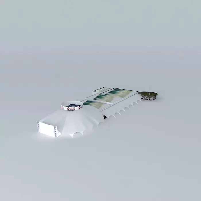 Expo Center Pecs Free 3D model_0