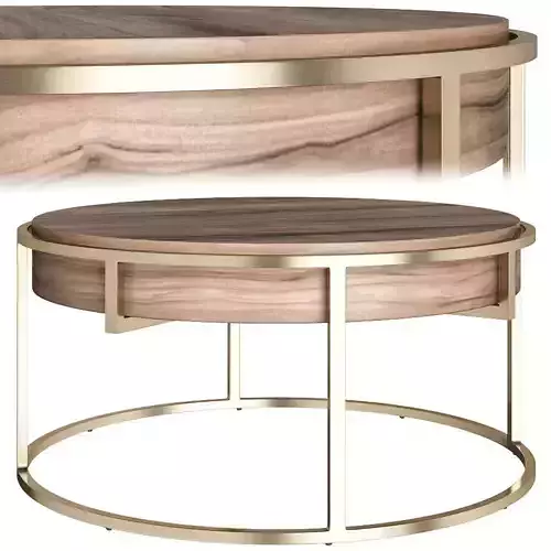 Enzo Coffee Table Reviews low poly 3d model