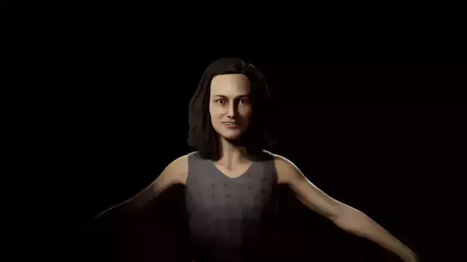 Realistic Female PBR last of us