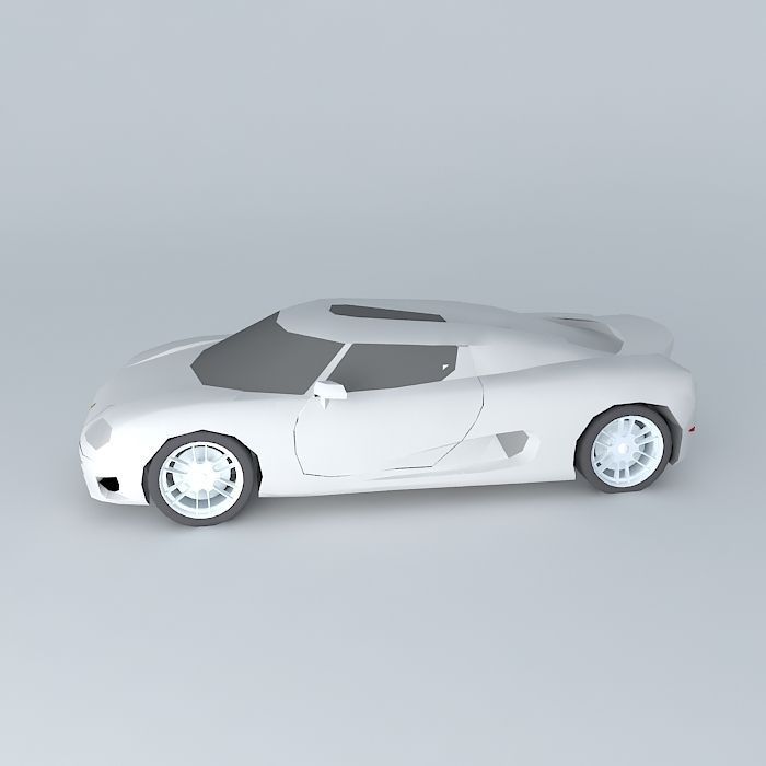 Koenigsegg CC S8 Free 3D model_2