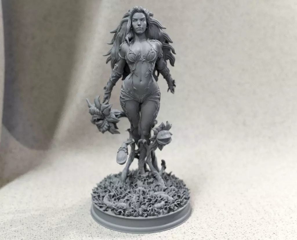 Poison Ivy - Dc Comics 3D print model_0