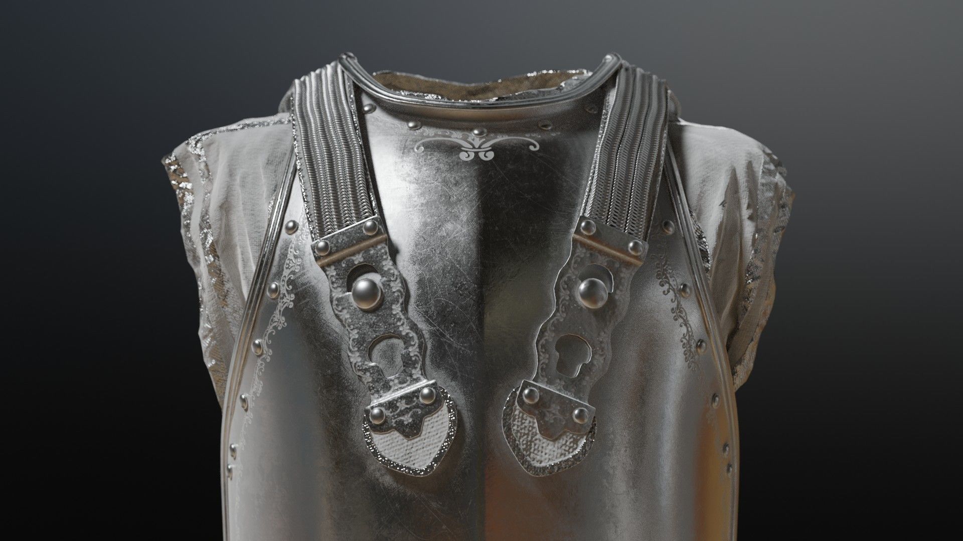 SOLDIER Napoleon Cuirass 3D model_11