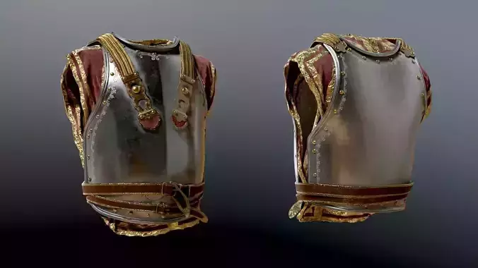 SOLDIER Napoleon Cuirass 3D model