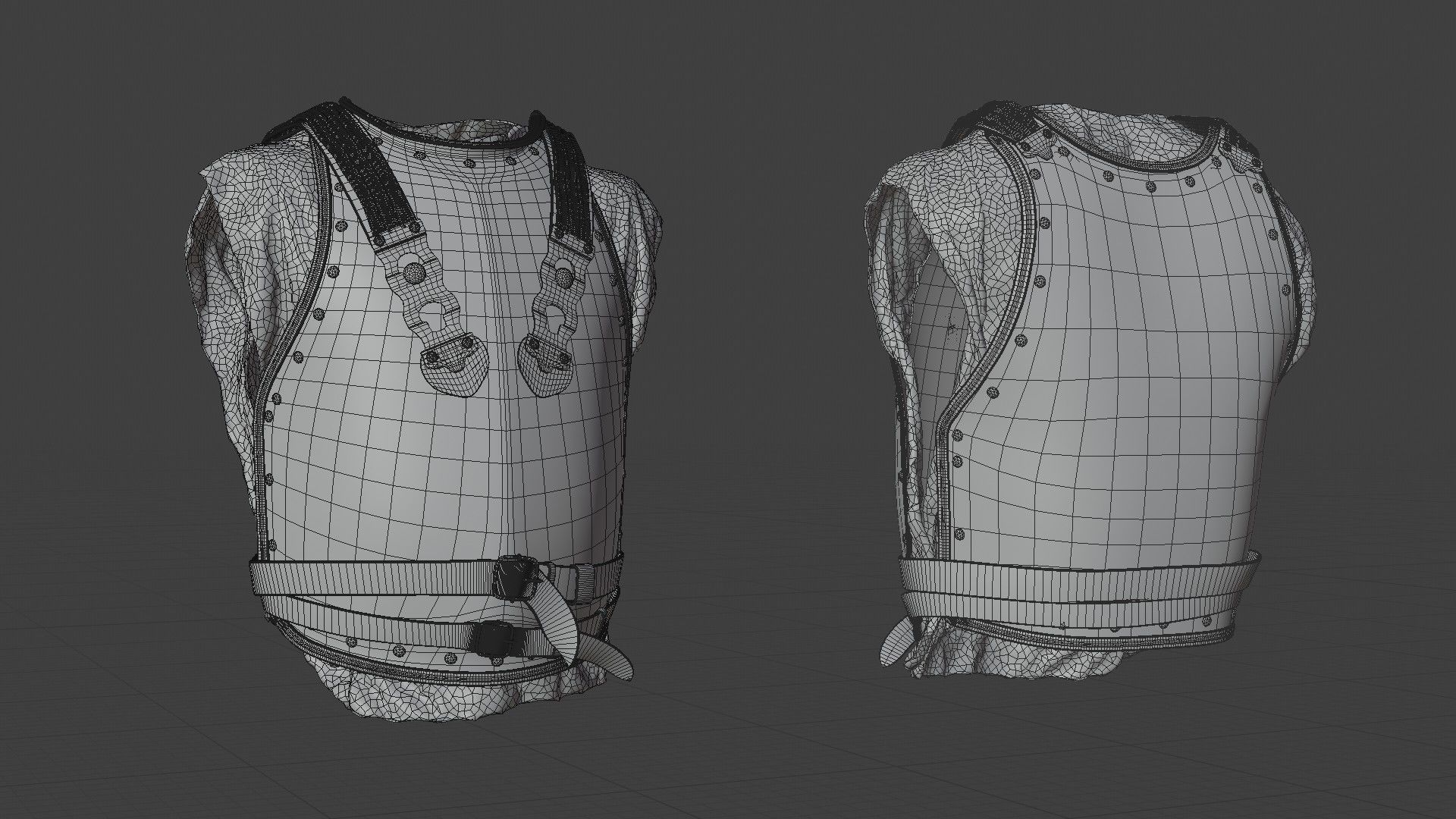 SOLDIER Napoleon Cuirass 3D model_16