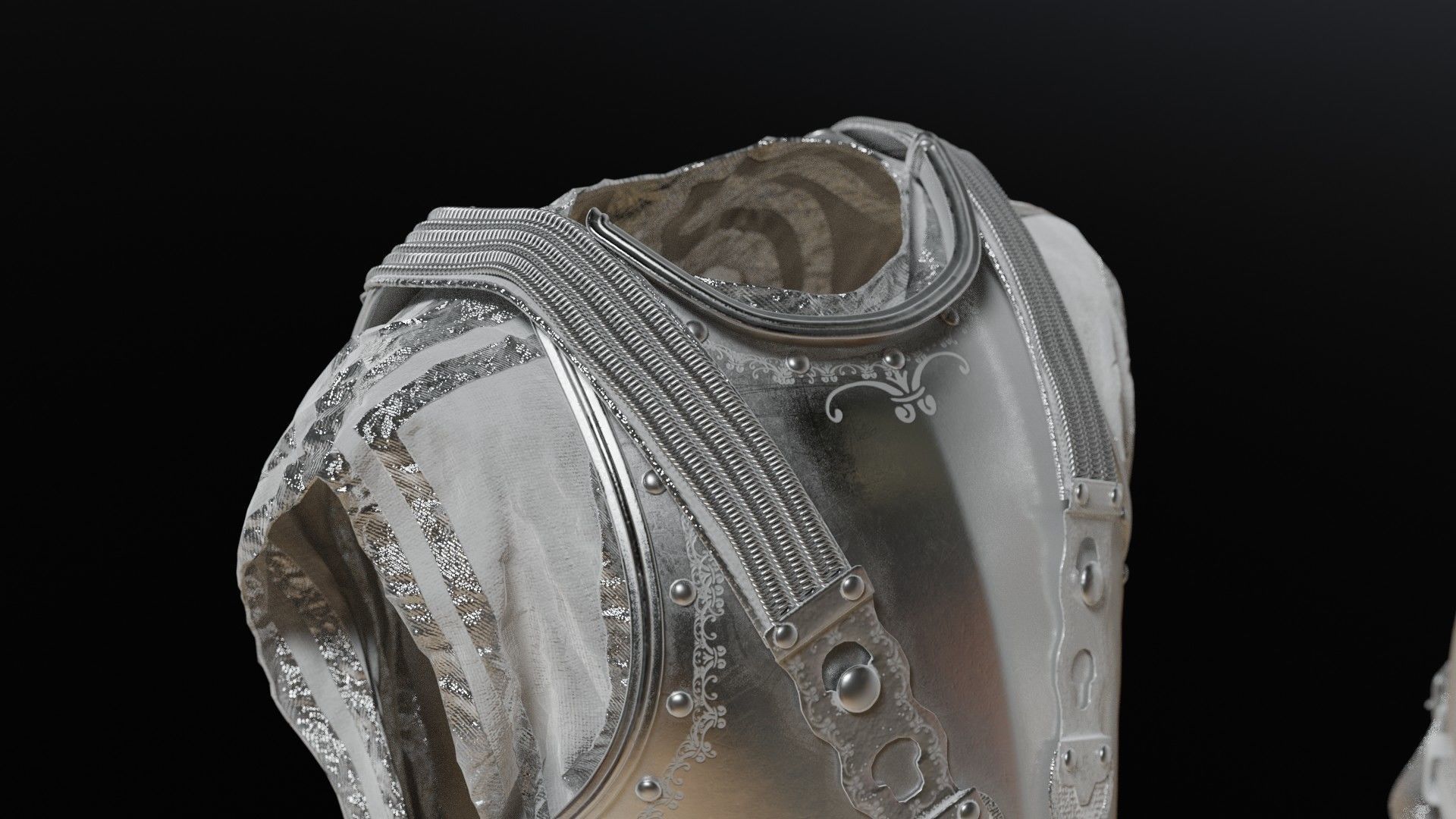 SOLDIER Napoleon Cuirass 3D model_12
