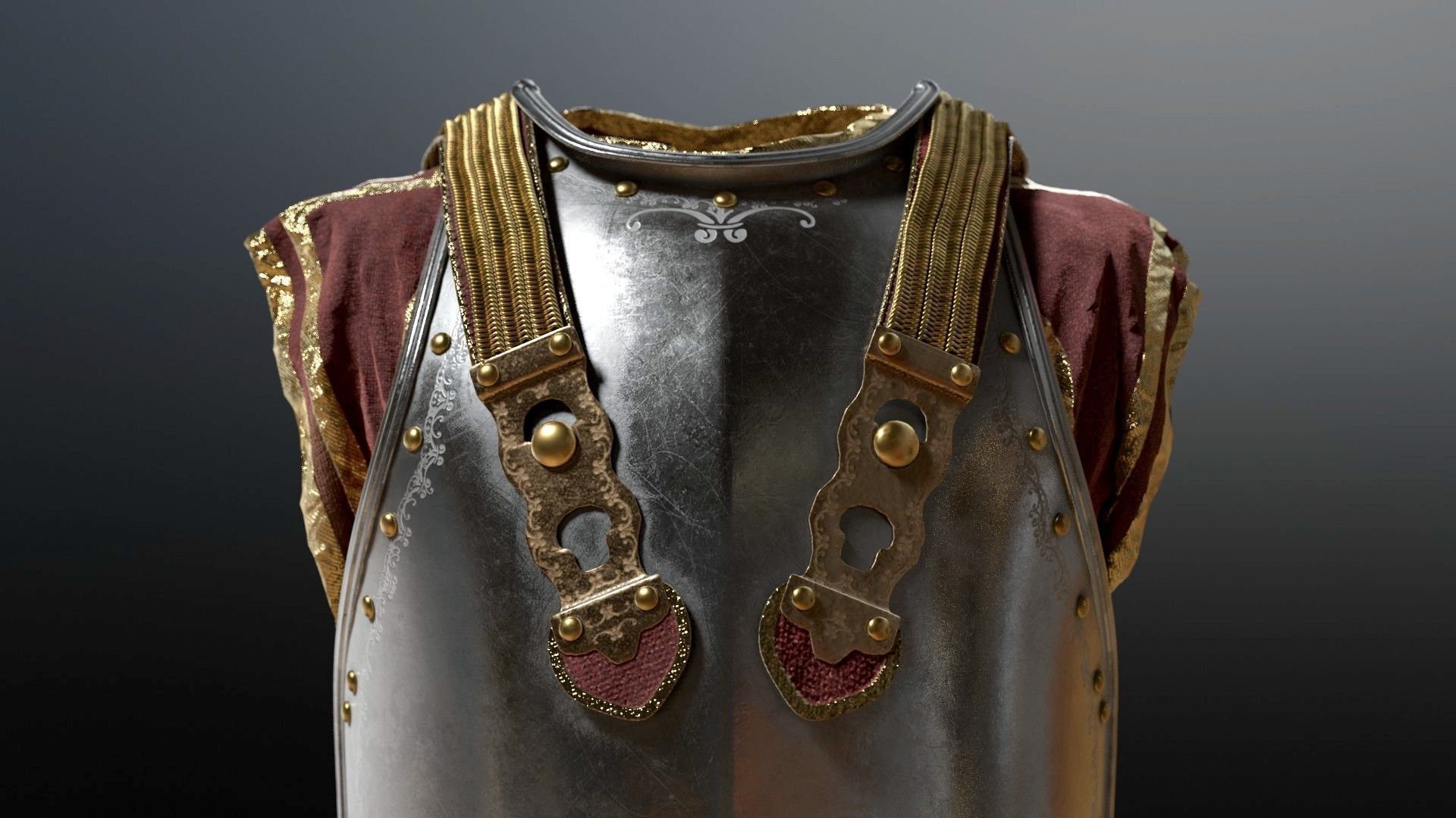 SOLDIER Napoleon Cuirass 3D model_2