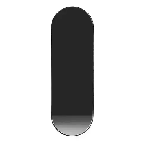 MIDDLE OF NOWHERE Bjorn Oval Mirror Black 3D model