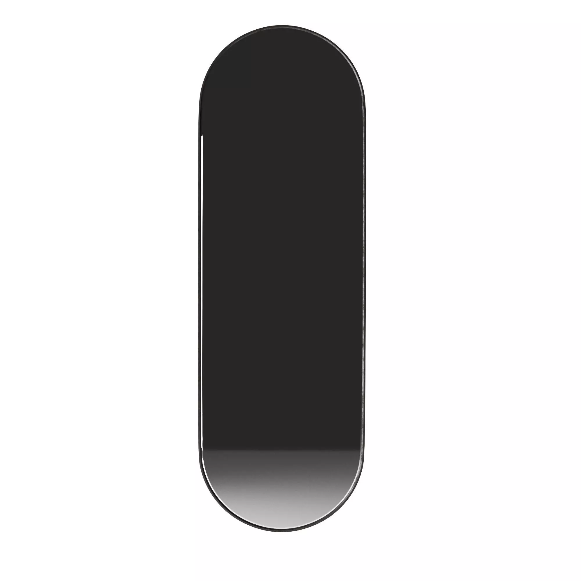 MIDDLE OF NOWHERE Bjorn Oval Mirror Black 3D model_0