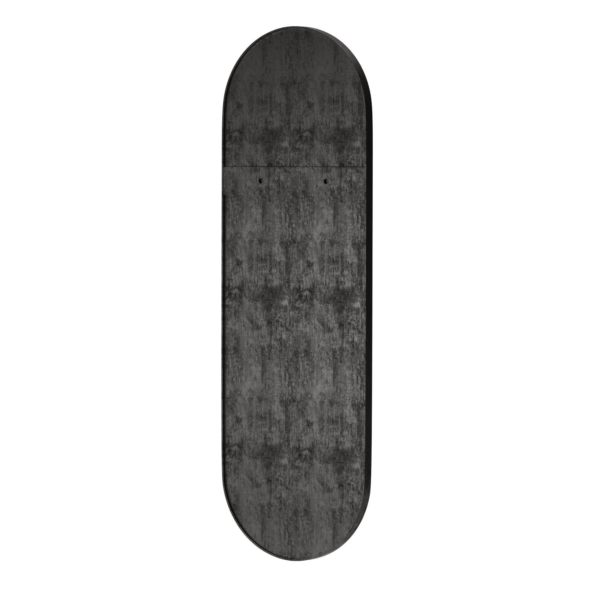 MIDDLE OF NOWHERE Bjorn Oval Mirror Black 3D model_1