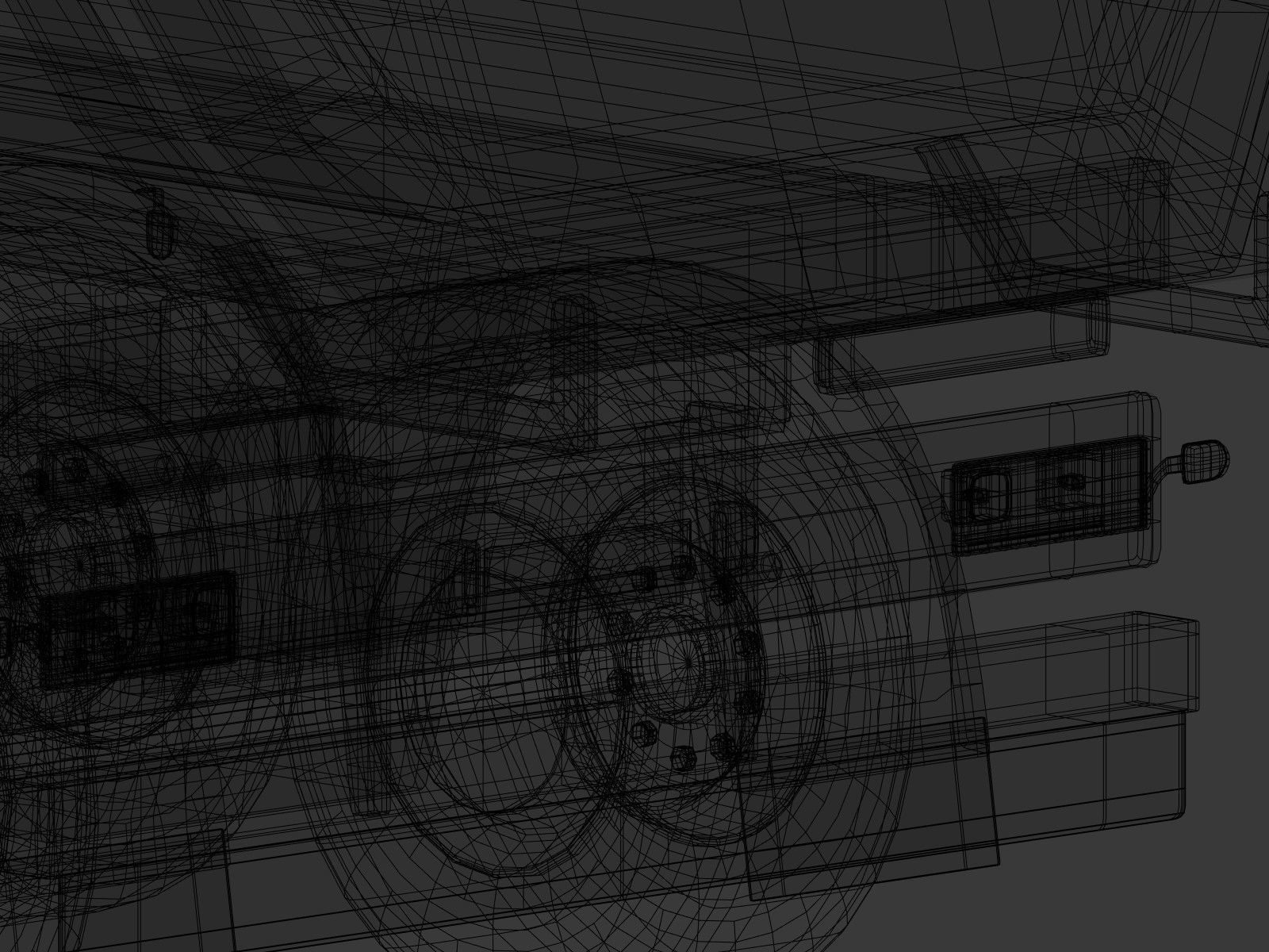 Generic Tipping Trailer - Transfer Dump - Heavy Truck 3D model_29