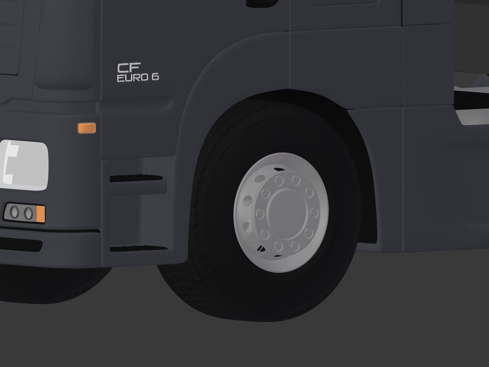 Generic Tipping Trailer - Transfer Dump - Heavy Truck 3D model_7