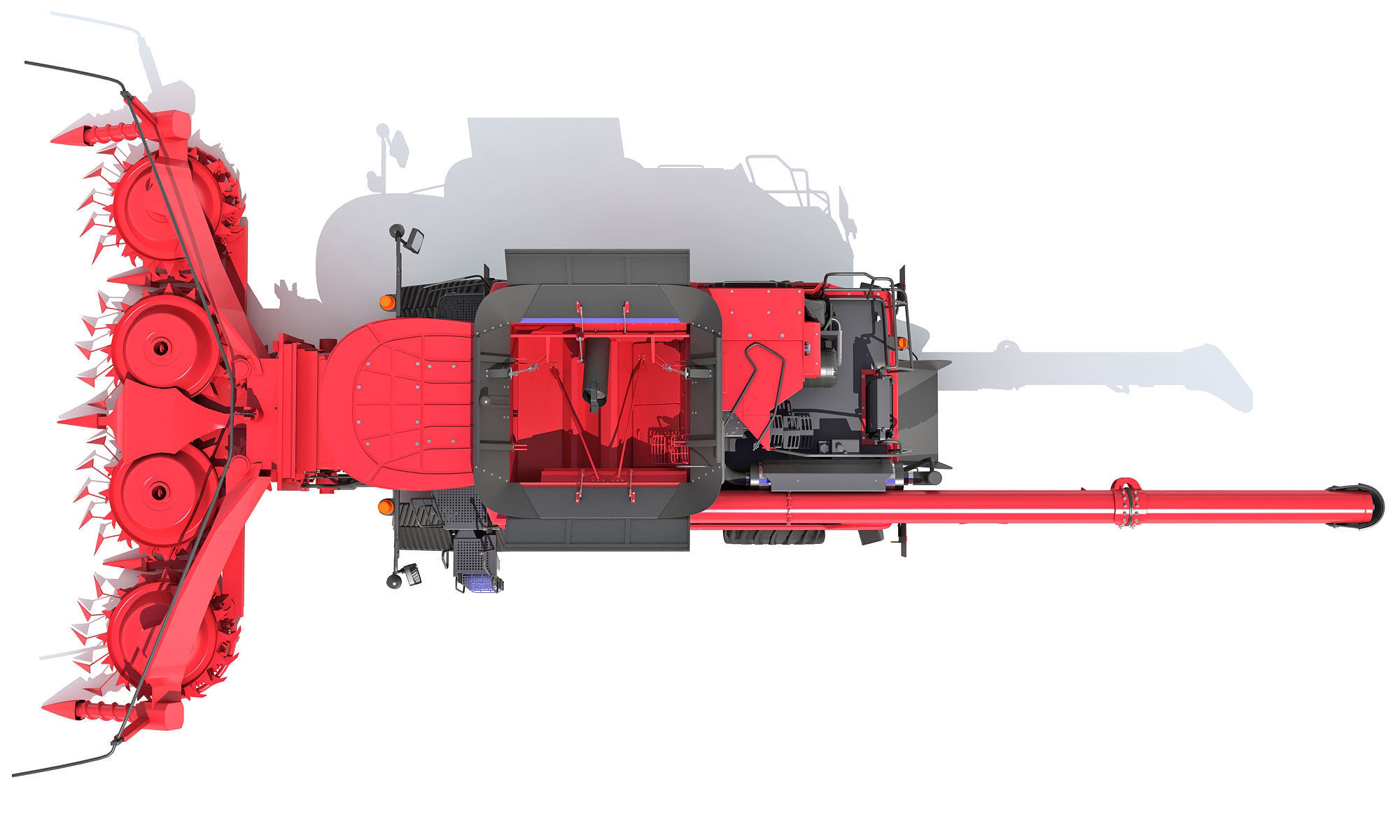 Forage Harvester 2020 3D model_12