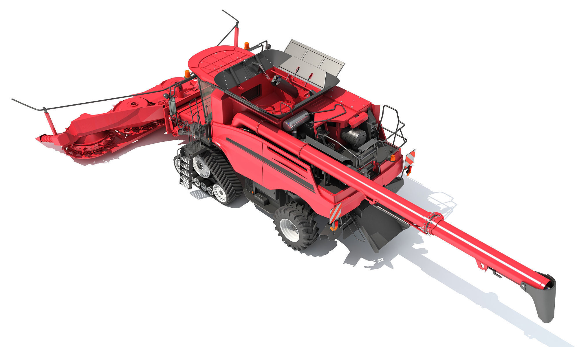Forage Harvester 2020 3D model_3