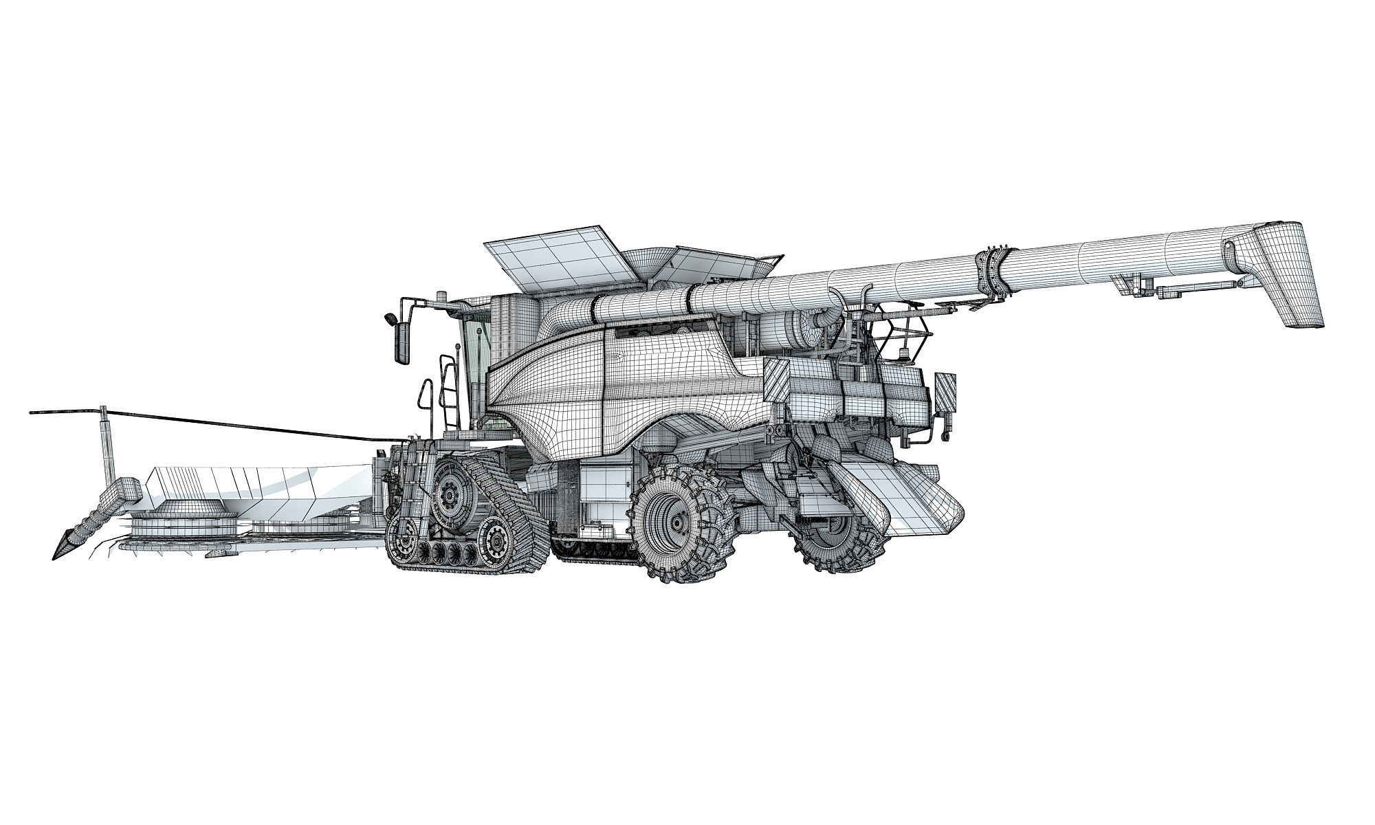 Forage Harvester 2020 3D model_17