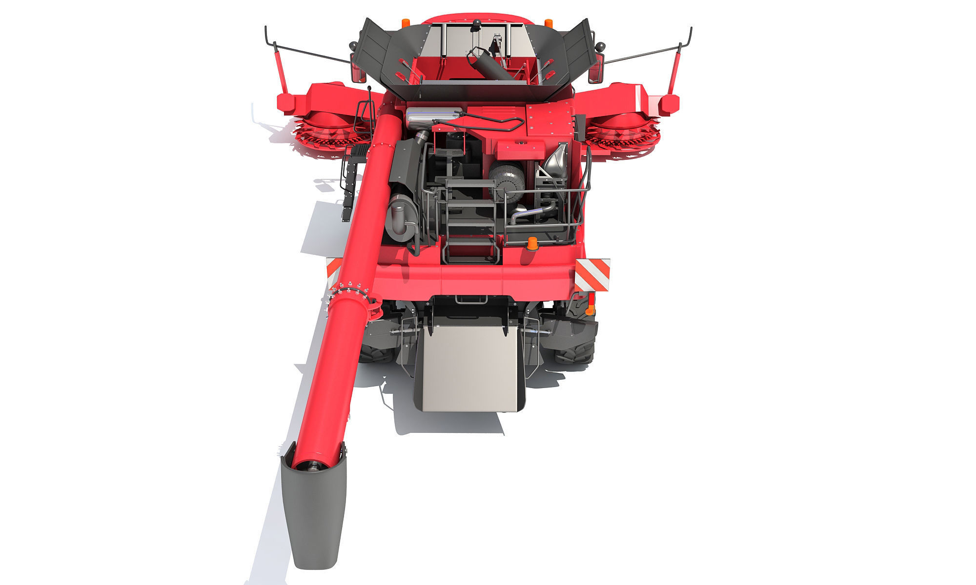 Forage Harvester 2020 3D model_4