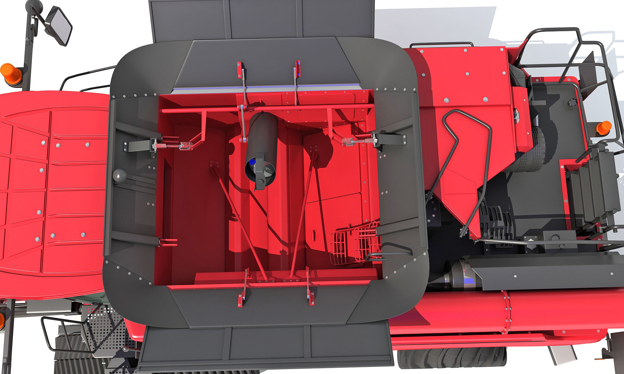 Forage Harvester 2020 3D model_15