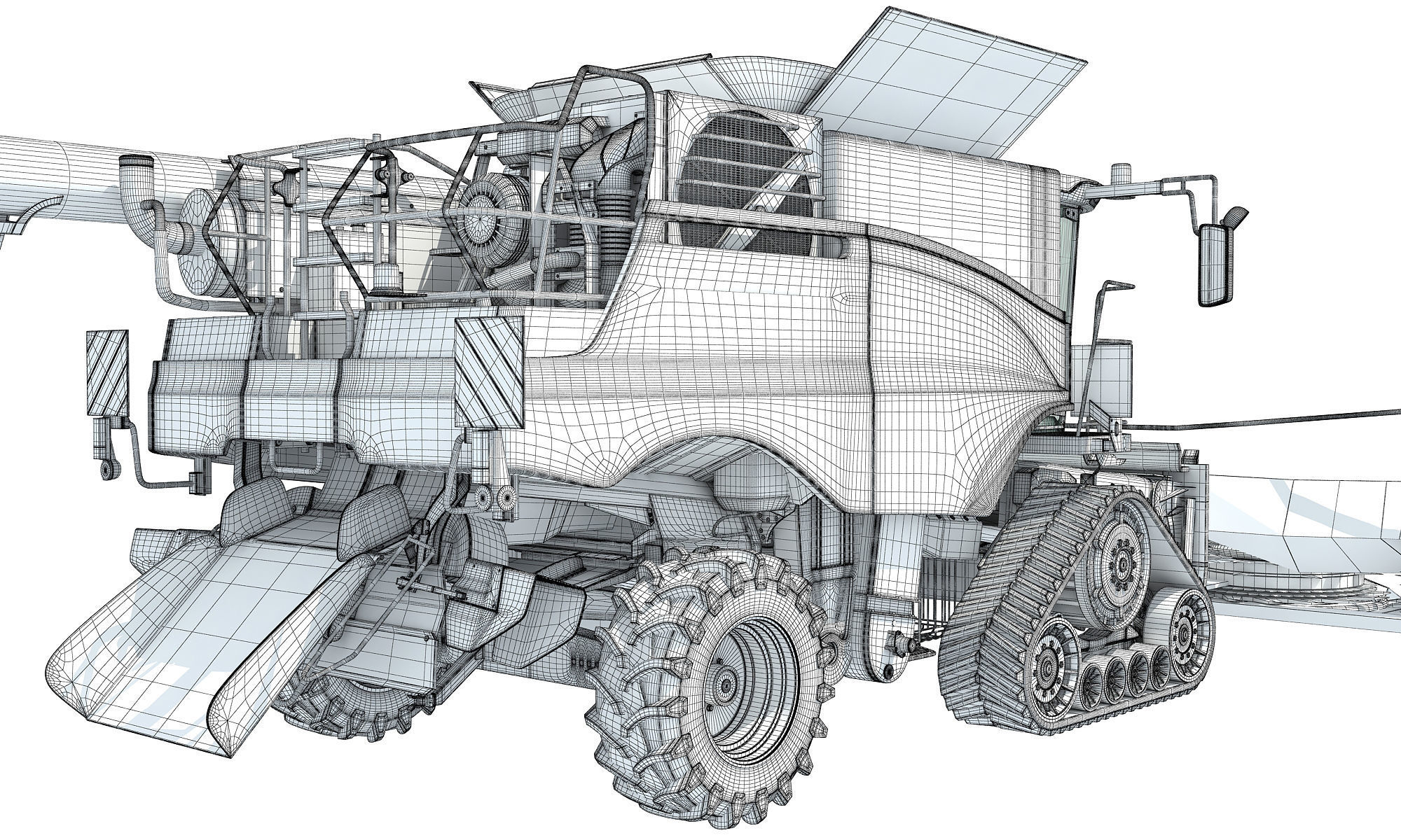 Forage Harvester 2020 3D model_20