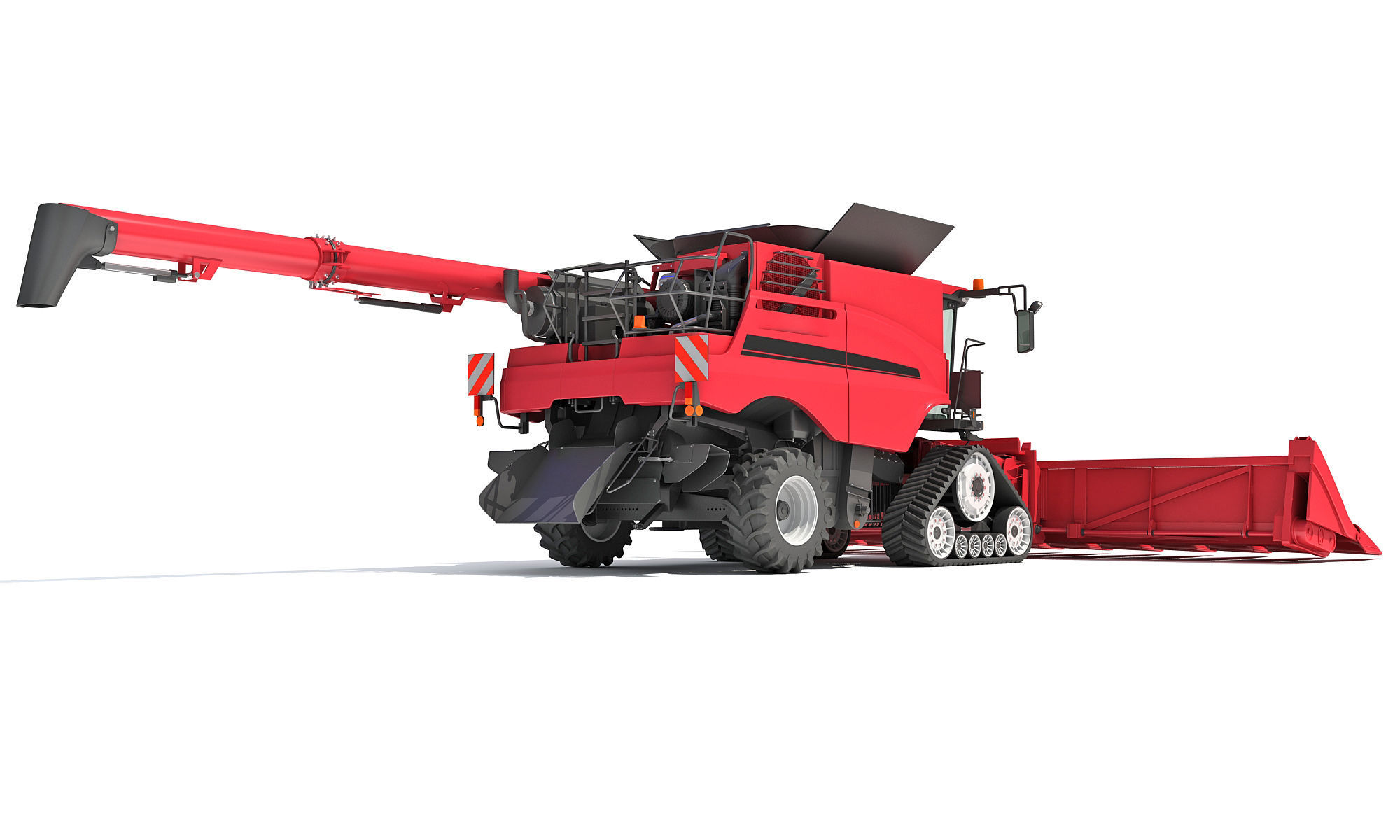 Combine Harvester 2020 3D model_5