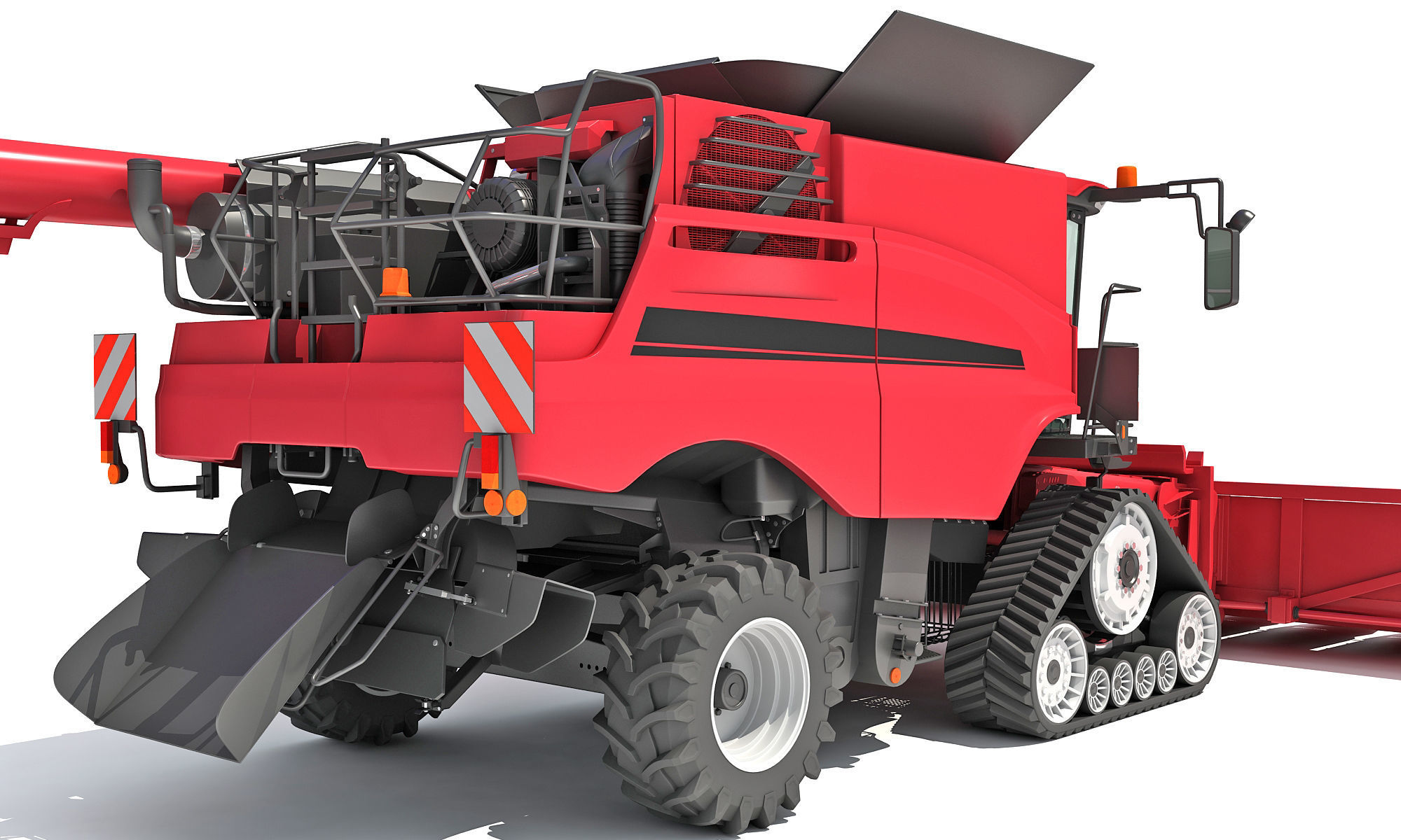 Combine Harvester 2020 3D model_13