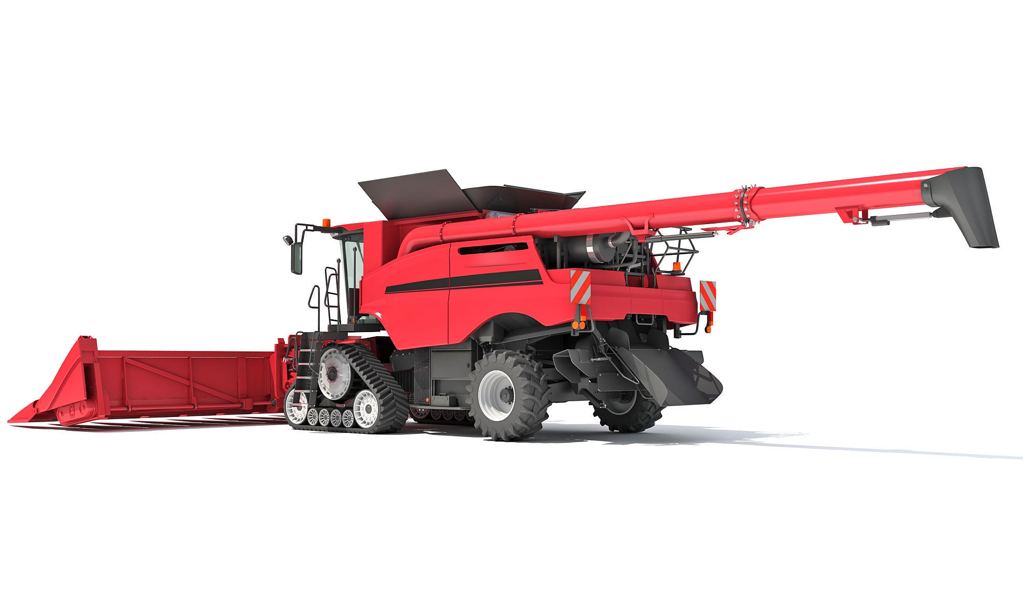 Combine Harvester 2020 3D model_2