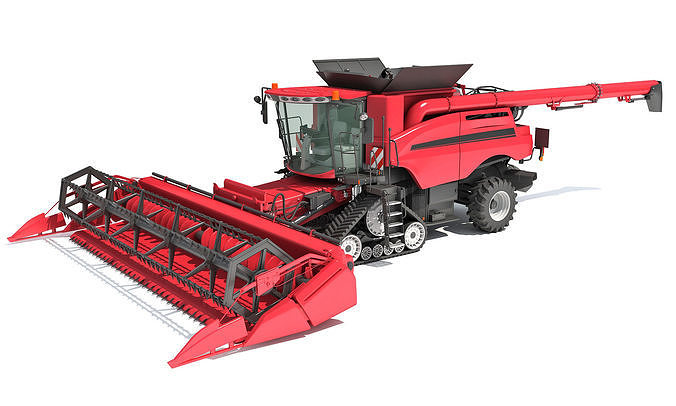 Combine Harvester 2020 3D model