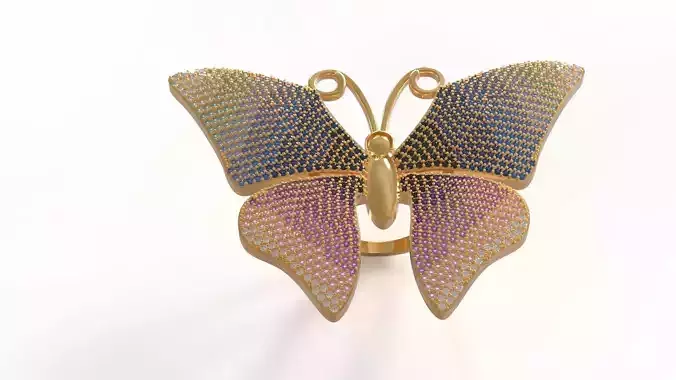 Butterfly ring