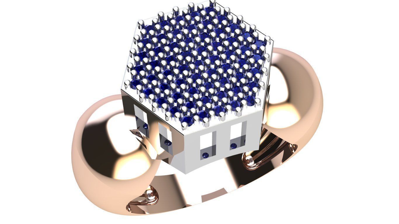 Aneis Chuveiro 3D model_4