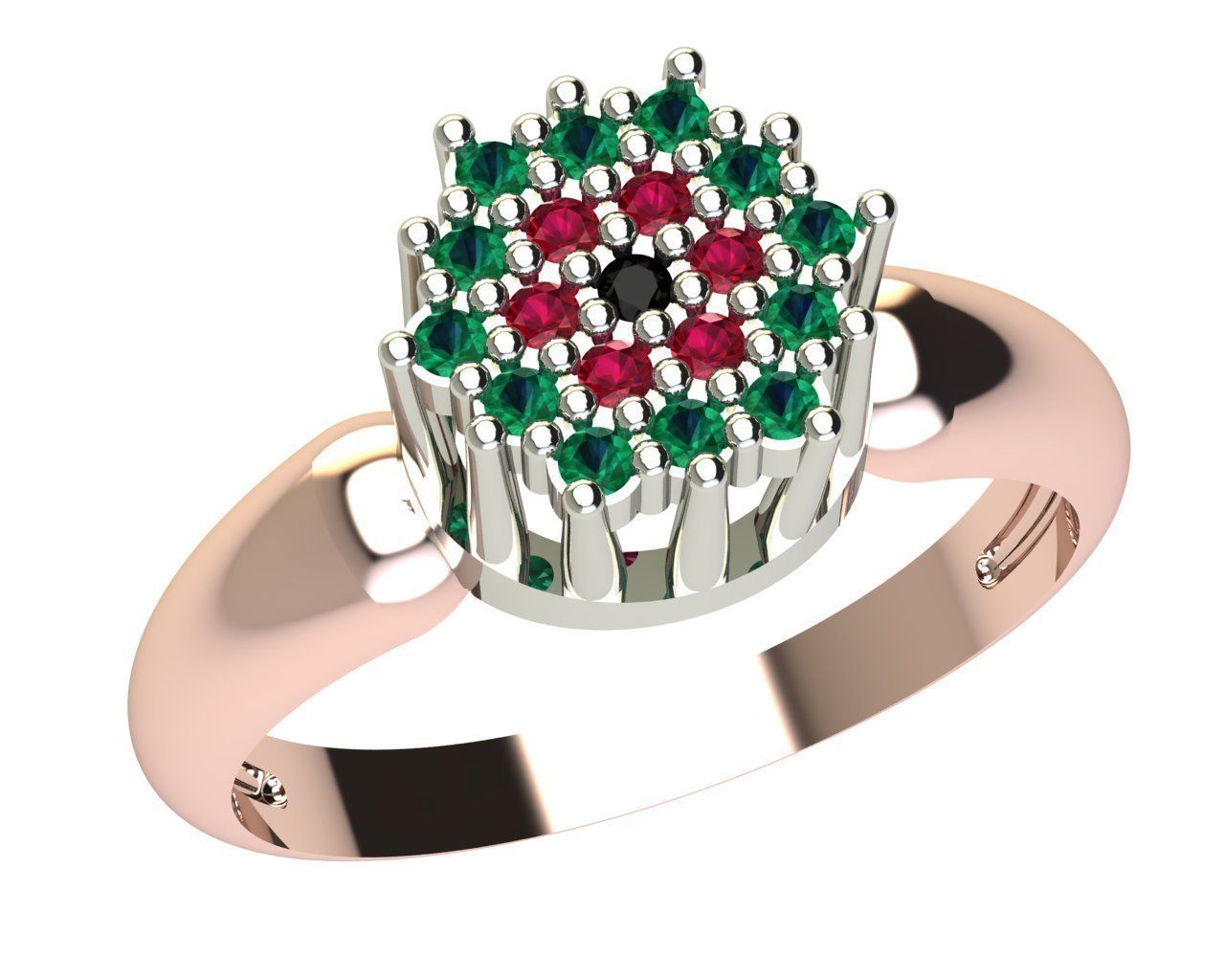 Aneis Chuveiro 3D model_3