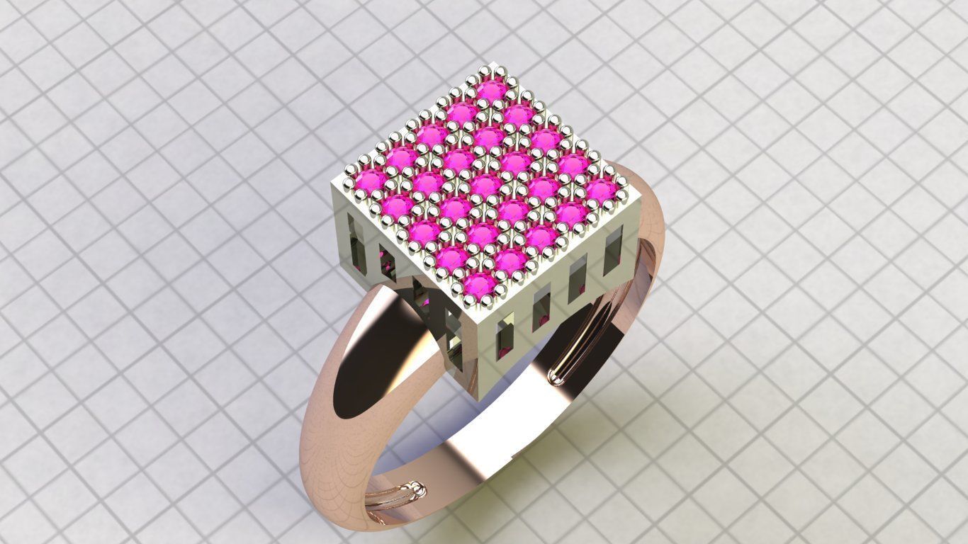 Aneis Chuveiro 3D model_8